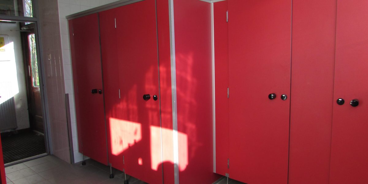 Natte groep douche